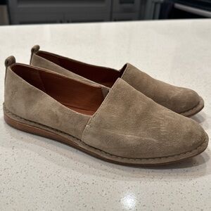 Frye Helen A Line loafers, Ash (gray), Sz 8.5